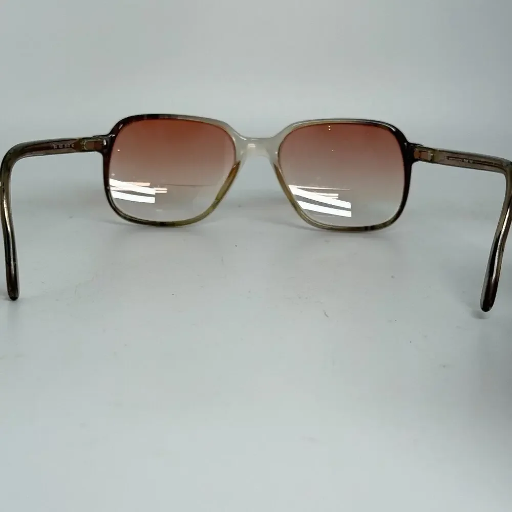 Vintage Mirari‎ 1502 6036 Gray Oval Sunglasses FRAMES ONLY 55-18-145 H19425